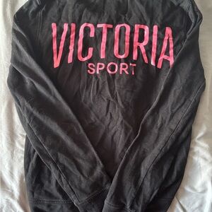 Victoria Sport Black Long Sleeve Shirt